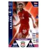 Adam Lallana Liverpool 211 Match Attax Champions 2018-19