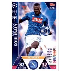 Kalidou Koulibaly SSC Napoli 222 Match Attax Champions 2018-19