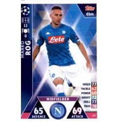 Marko Rog SSC Napoli 227 Match Attax Champions 2018-19