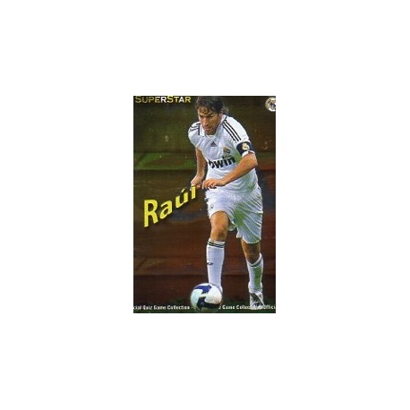 Raul Superstar Brillo Liso Real Madrid 54