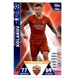 Aleksandar Kolarov AS Roma 238 Match Attax Champions 2018-19