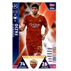 Federico Fazio AS Roma 239 Match Attax Champions 2018-19