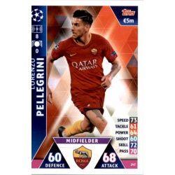 Luca Pellegrini AS Roma 247 Match Attax Champions 2018-19