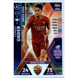 Cengiz Ünofr - Speed King AS Roma 248 Match Attax Champions 2018-19