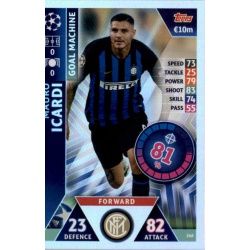 Mauro Icardi - Goal Machine Internazionale Milan 268 Match Attax Champions 2018-19