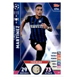 Lautaro Martínez Internazionale Milan 269 Match Attax Champions 2018-19
