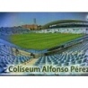 Cromos de Fútbol Coliseum Alfonso Pérez Estadio Letras Doradas Getafe Mundicromo Fichas Liga 2009-10