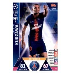 Layvin Kurzawa PSG 274 Match Attax Champions 2018-19