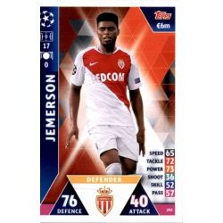 Jemerson AS Monaco 293 Match Attax Champions 2018-19