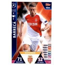 Antonio Barreca AS Monaco 297 Match Attax Champions 2018-19