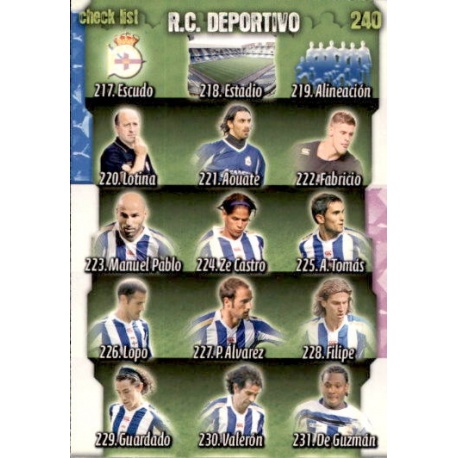Indice Deportivo 240