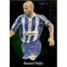 Cromos de Fútbol Manuel Pablo Capitán Punta Cuadrada Lisa Deportivo Mundicromo Fichas De La Liga 2009