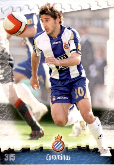 Soccer Trading Cards Corominas Espanyol Mundicromo 2009 Fichas De Liga