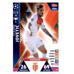 Stevan Jovetić AS Monaco 305 Match Attax Champions 2018-19
