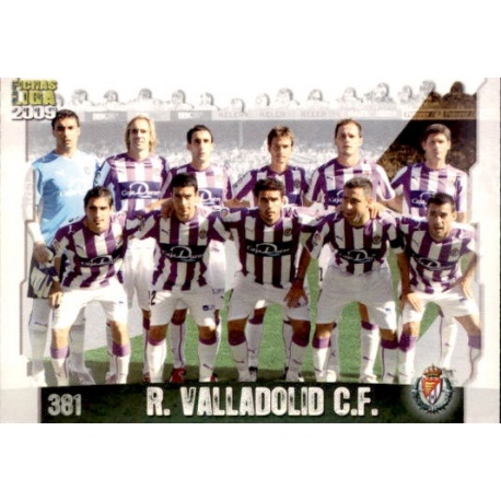 Plantilla Valladolid 381