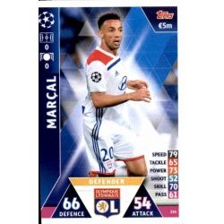 Marçal Olympique Lyonnais 314 Match Attax Champions 2018-19