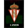 Oferta Cromos Escudo Punta Cuadrada Lisa Sporting Fichas De La Liga 2009