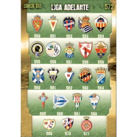 Indice Bajas y Liga Adelante 572