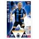 Saulo Decarli Club Brugge 331 Match Attax Champions 2018-19