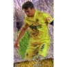 Venta Cromo Josico Capitan Bajas Punta Cuadrada Jaspeada Villarreal Mundicromo Fichas De La Liga