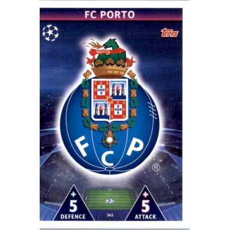 Escudo FC Porto 343 Match Attax Champions 2018-19