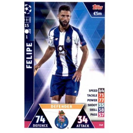 Felipe FC Porto 348 Match Attax Champions 2018-19