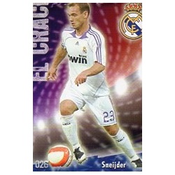 Sneijder Crack Punta Cuadrada Mate Real Madrid 26