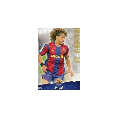 Puyol Capitán Punta Cuadrada Mate Barcelona 79