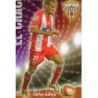 Cromos de Fútbol Carlos García Crack Punta Cuadrada Mate Almeria Fichas De La Liga 2009