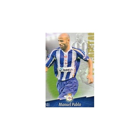 Manuel Pablo Capitán Punta Cuadrada Mate Deportivo 241