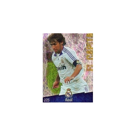 Raul Capitán Punta Cuadrada Jaspeada Real Madrid 25