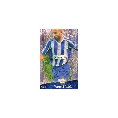 Manuel Pablo Capitán Punta Cuadrada Jaspeada Deportivo 241