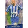 Oferta Cromos Manuel Pablo Capitán Punta Cuadrada Jaspeada Deportivo Fichas De La Liga 2009