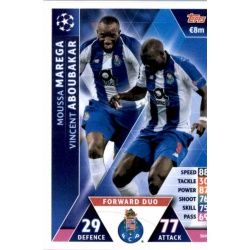 Moussa Marega - Vincent Aboubakar - Forward Duo FC Porto 360 Match Attax Champions 2018-19