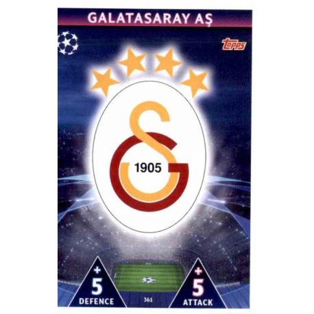 Escudo Galatasaray AS 361 Match Attax Champions 2018-19