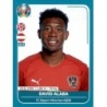 Sticker of David Alaba Austria Panini Uefa Euro 2020 Preview