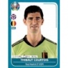 Sticker of Thibaut Courtois Belgium Panini Preview Euro 2020 Stickers