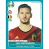 Sale Sticker of Jan Vertonghen Belgium Panini Uefa Euro 2020 Preview