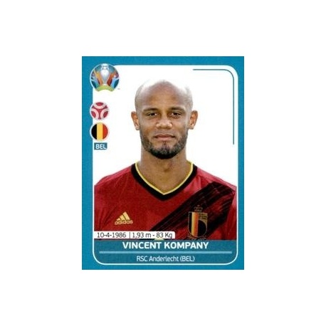 Vincent Kompany Bélgica BEL17