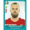 Sale Sticker of Christian Gytkjær Denmark Panini Uefa Euro 2020 Preview