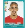 Buy Sticker Yussuf Poulsen Denmark Panini Preview Euro 2020 Stickers