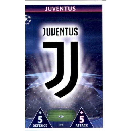 Escudo Juventus 379 Match Attax Champions 2018-19
