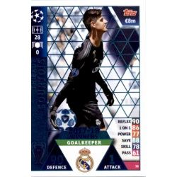 Thibaut Courtois Real Madrid CF – 2017-18 Winners 38