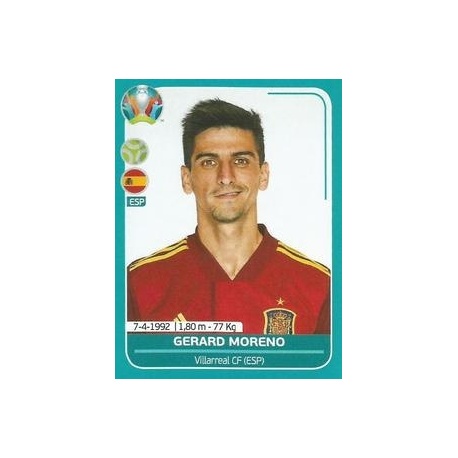 EM 2020 Preview Spanien Sticker ESP28 Gerard Moreno 