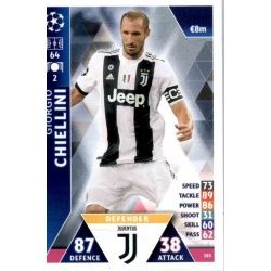 Giorgio Chielli Juventus 383 Match Attax Champions 2018-19