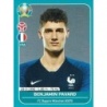 Cromo de Benjamin Pavard Francia Panini Euro 2020 Preview