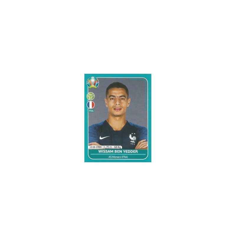 Sticker FRA27 Wissam Ben Yedder EM 2020 Preview Frankreich 