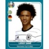 Sticker of Leroy Sané Germany Panini Euro 2020 Preview