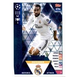 Dani Carvajal Real Madrid CF – 2017-18 Winners 39 Match Attax Champions 2018-19