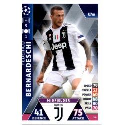 Federico Bernardeschi Juventus 391 Match Attax Champions 2018-19